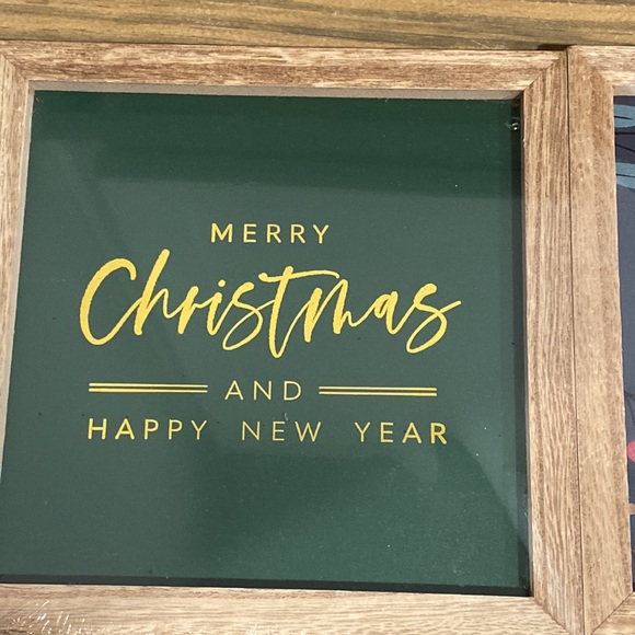 Target BP 2022 Christmas 3-Pack Wood Sign - Picture 2 of 8